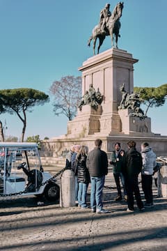 Recorrido en carrito de golf por las plazas y fuentes de Roma