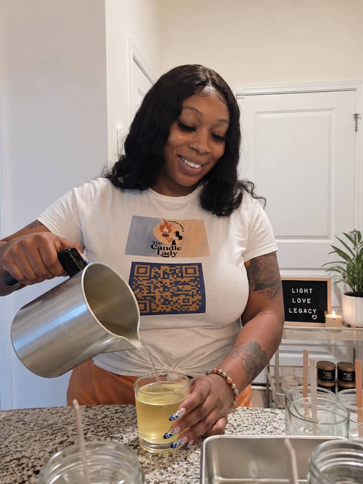 Book Your Luxury Candle Pouring Experience