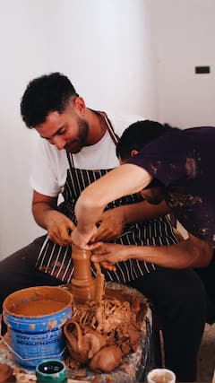 ללמוד קרמיקה מאומנים מקומיים בתמראגט