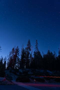 Stargazing and Telescope in Sequoia National Park
