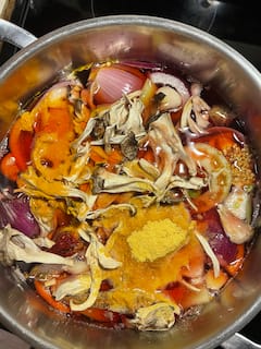 Prepara comidas veganas con ingredientes locales