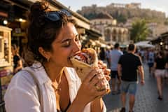 Visite végétarienne d'Athènes : saveurs secrètes et ambiance estivale