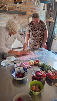 Clase práctica de pasta y cappelletti en Ravenna Home