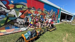 Pedalea por murales ocultos con ciclistas urbanos