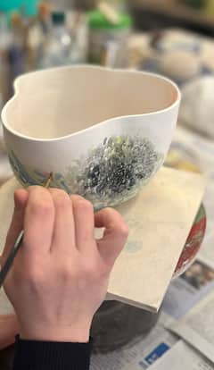 Atelier de céramique au centre de Bologne