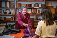Concierge privado de cuero en Florencia: aprende y compra