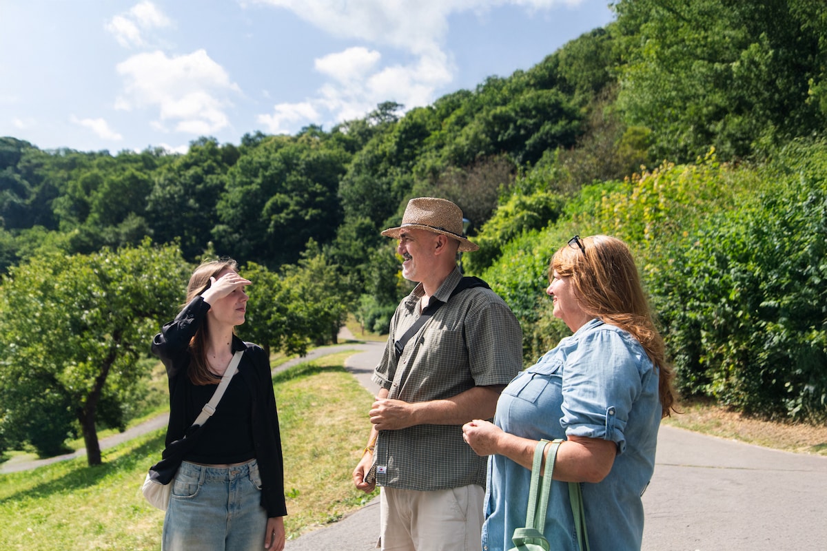 Walk with great views in Prague