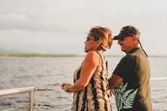 Navigation de l'après-midi sur les alizés le long de la côte de Kona