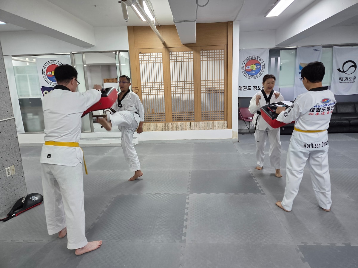 Seoul Taekwondo Experience: Traditional Taekwondo Class with 40 Years ...