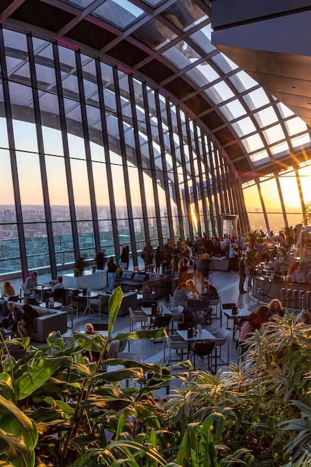Sky Garden Early Access Ticket with Pastry & Drink
