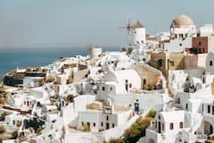 Vistas y sabores de Santorini