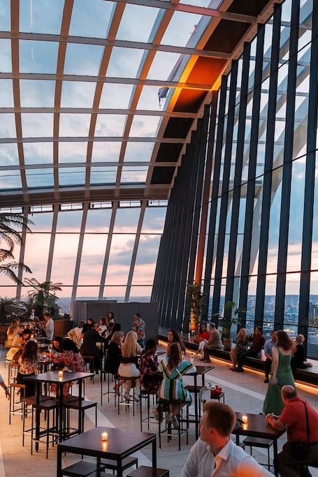 Sky Garden Ticket with Dinner at The Larch & Audio