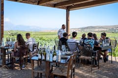 Expérience d'accord mets et vins crétois