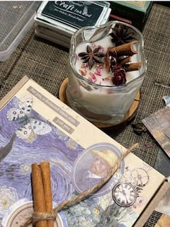 岘港休闲香薰蜡烛制作工坊