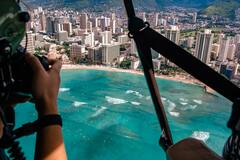Vuelo exprés de 20 minutos en helicóptero por la ciudad junto al mar