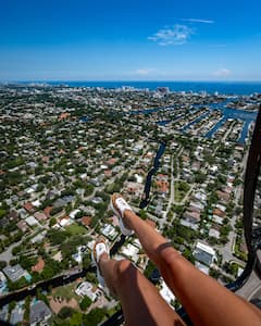 Sobrevuela en helicóptero las playas y la ciudad de Fort Lauderdale
