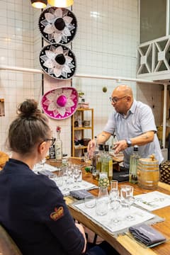 Degustación de tequila artesanal y mezcal con cena