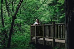 上高地与山地摄影师一起漫步拍美景（适合纪念照和求婚）
