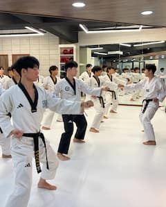 Experiencia de taekwondo tradicional dirigida por un maestro que fue miembro del equipo nacional de taekwondo