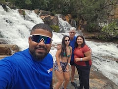 Chapada dos Veadeiros, senderos, cascadas y baño