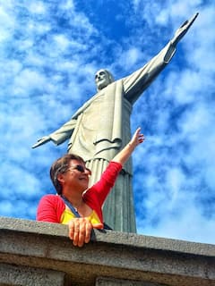 Escalera Selarón, Cristo y Mirador Dona Marta