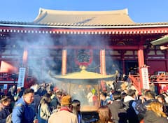 Descubre el santuario de Asakusa y el templo Sensoji en francés