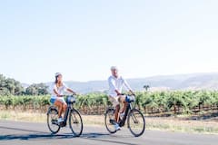 Tour en bicicleta eléctrica por los viñedos del valle de Napa (medio día)