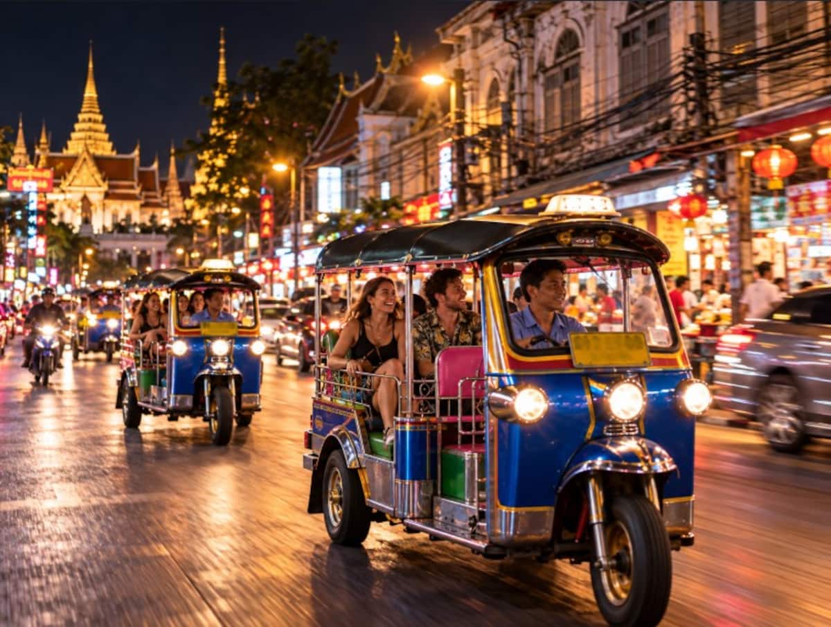Devour Chinatown by river and tuk tuk