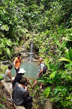 Explore the secret waterfalls of the crossing
