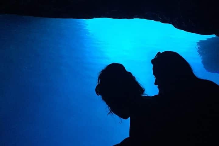 Excursion à la grotte bleue et aux îles