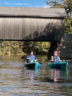 Maine Covered Bridge Kayak Tour, Windham Maine