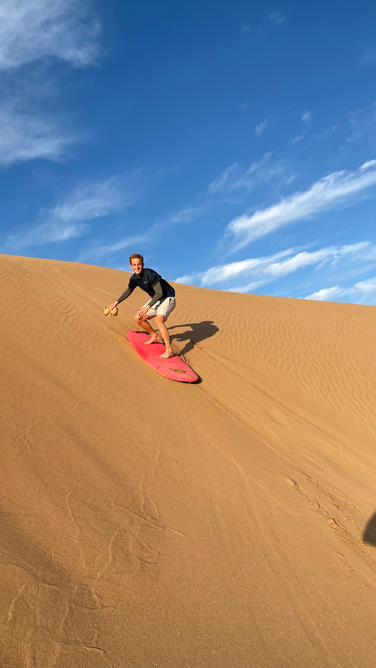 Desert walk sandboarding &northern Balad ibis Park