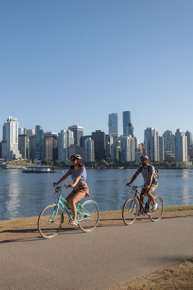 Cycle beautiful Stanley Park