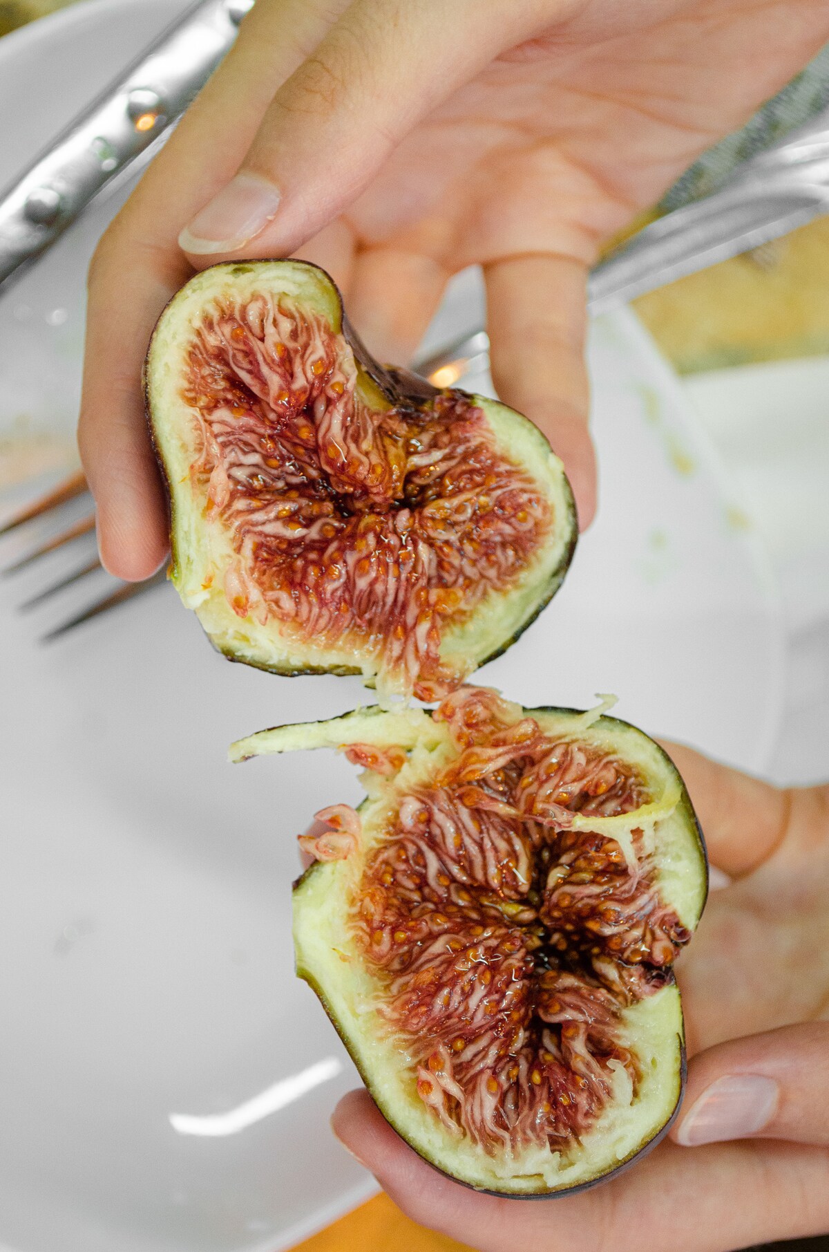 Asian side food tasting