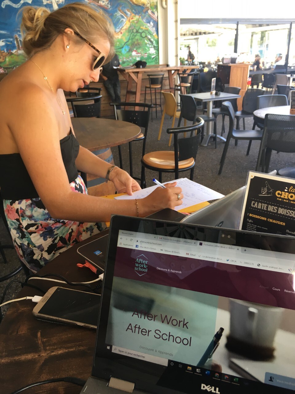 Learn French at the Bayonne market halls