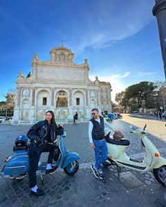 Ride a vintage Vespa through Rome