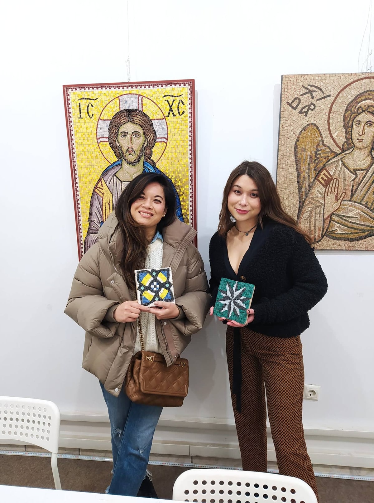 Create a mosaic in Athens