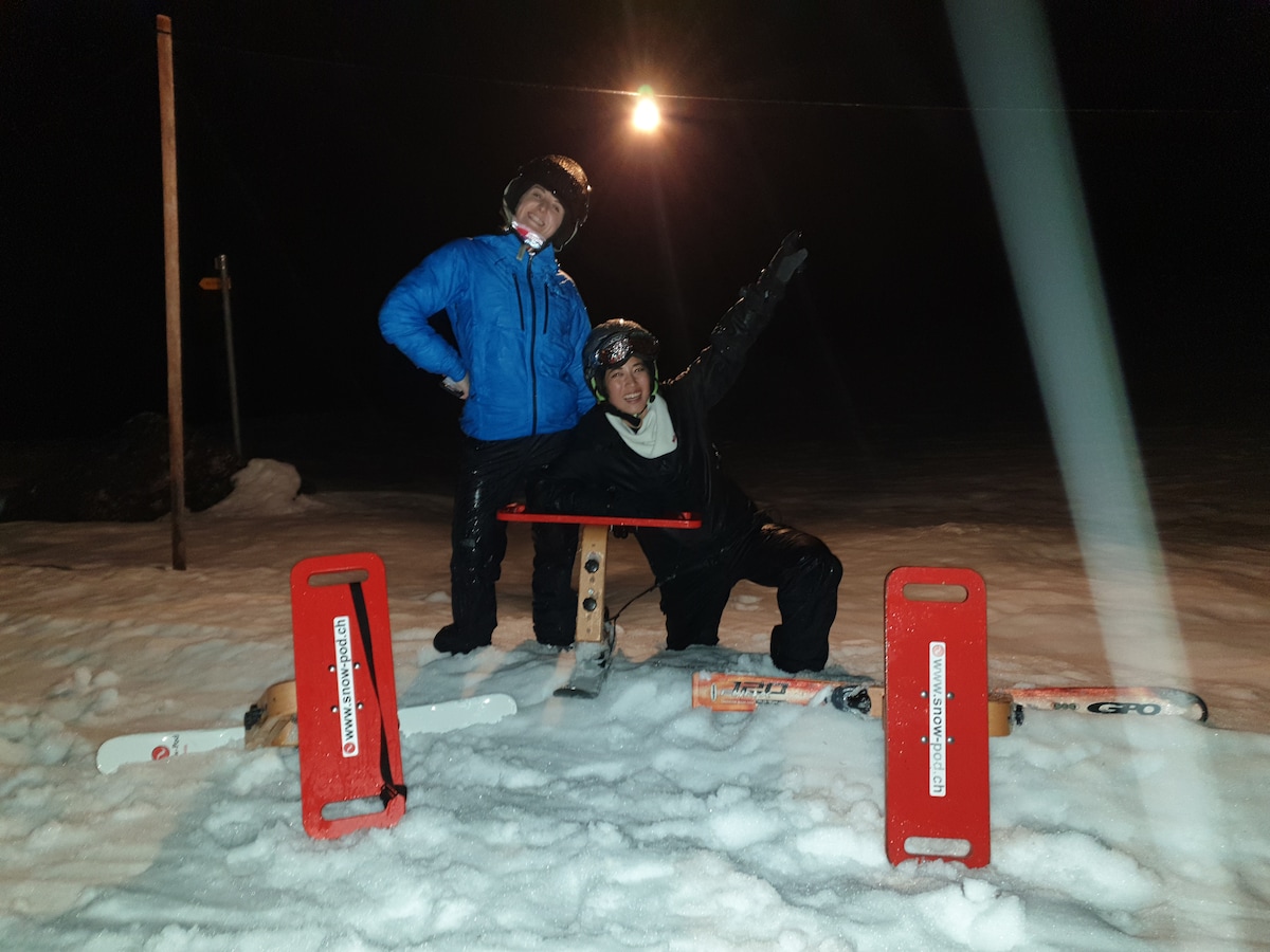 Erkunde den Snow-Pod