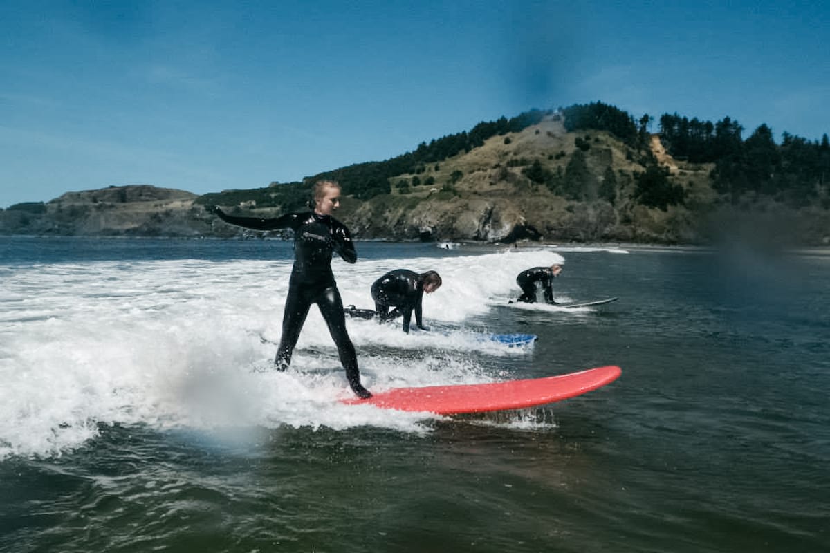 Ride the waves with Oregon State surf instructor