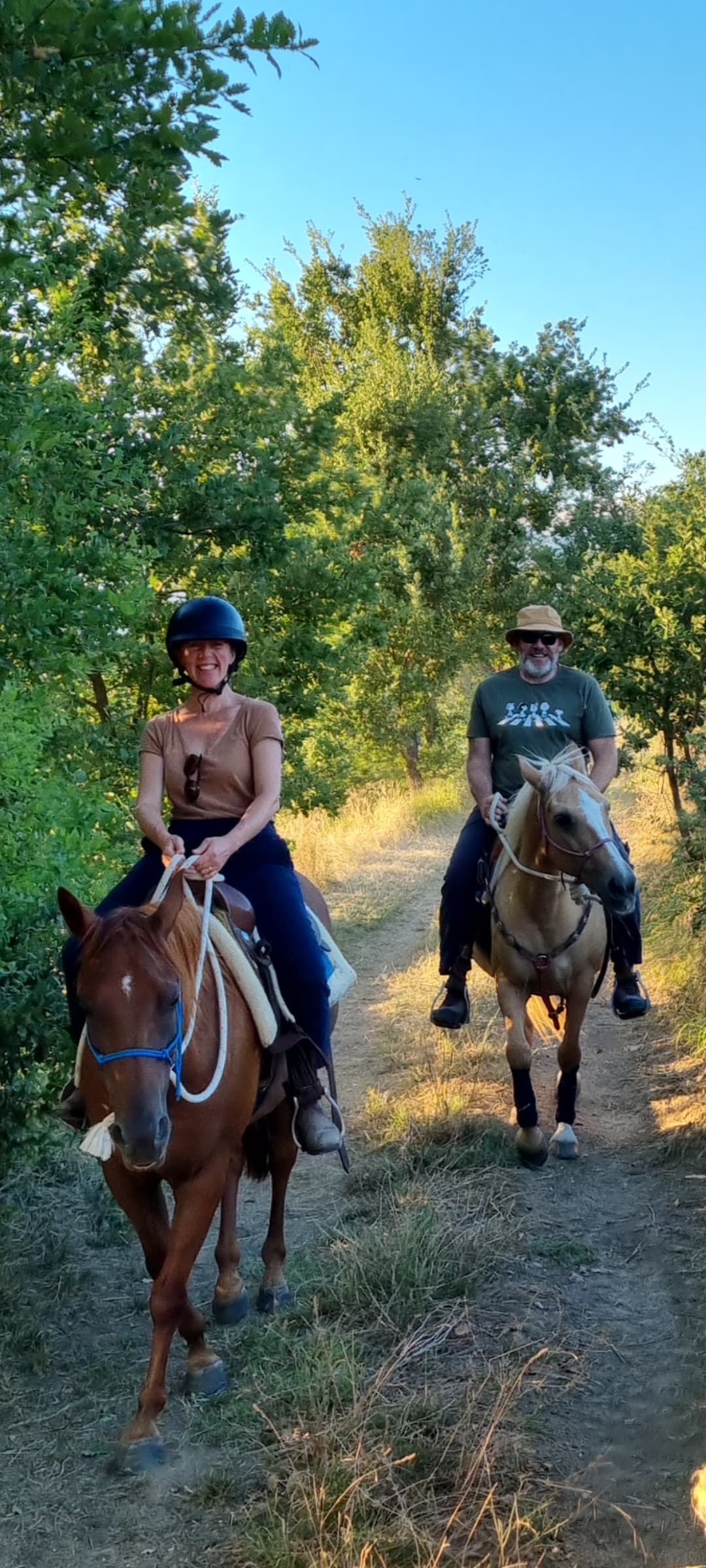 Horseback ride near Assisi Spello Montefalco for 2