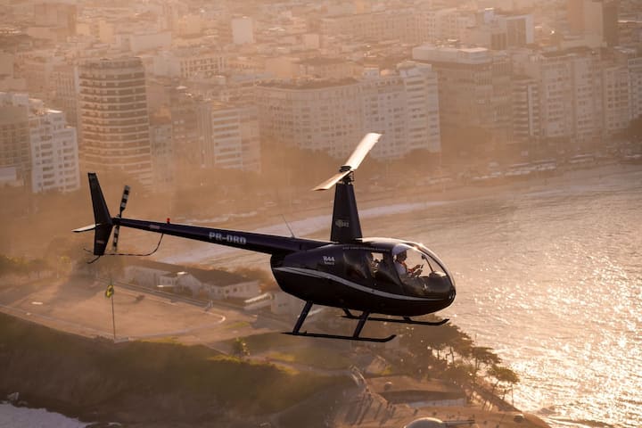 Passeio de helicóptero no Rio de Janeiro
