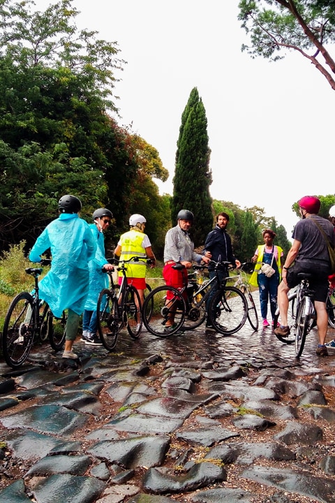Ride the ancient Appian Way by bike