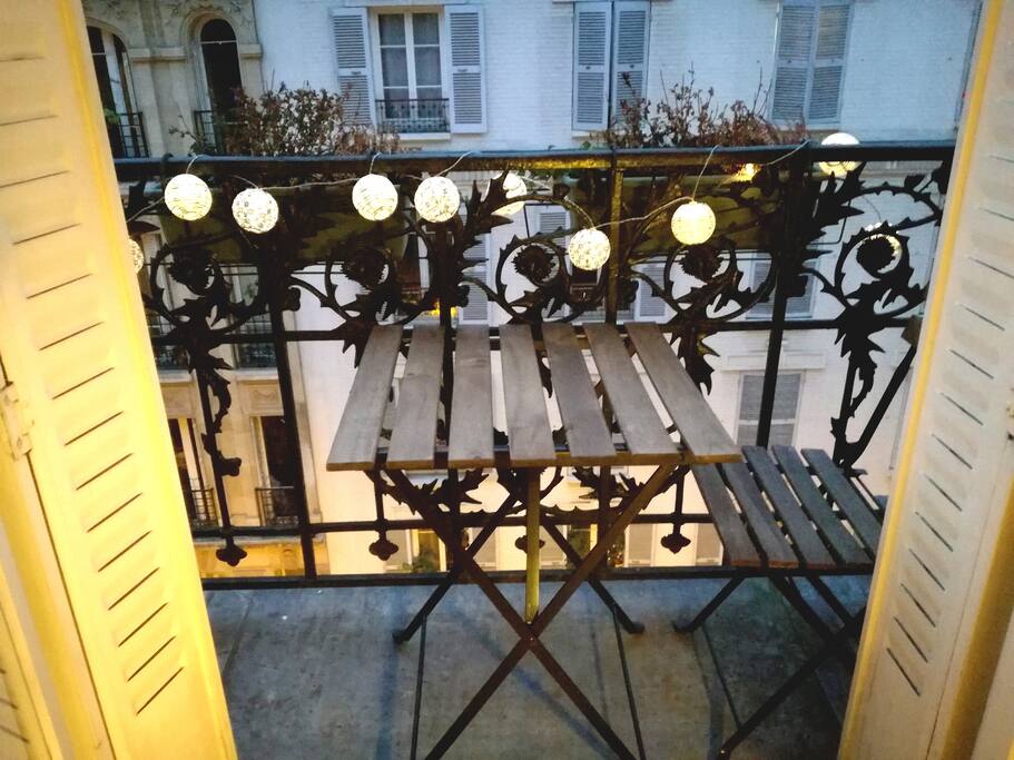 Balcon (chambre 1)