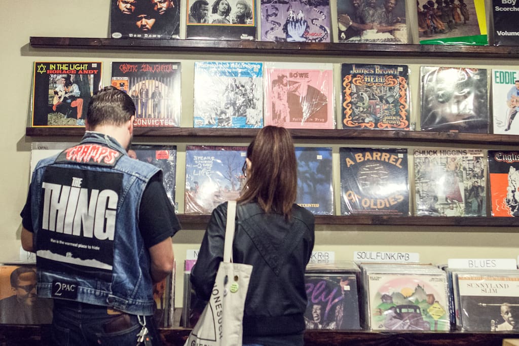 Vinyl Shopping in Los Angeles