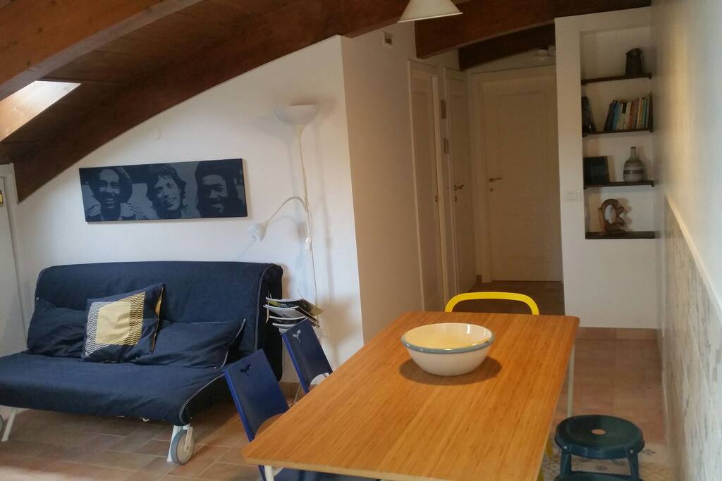 Soggiorno e zona pranzo