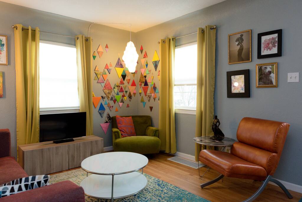 Television can be moved into second bedroom upon request.