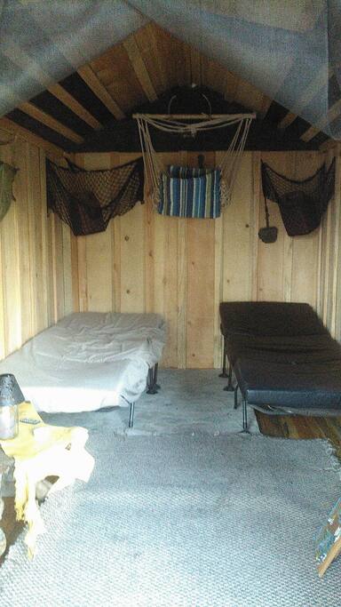 Inside cabin