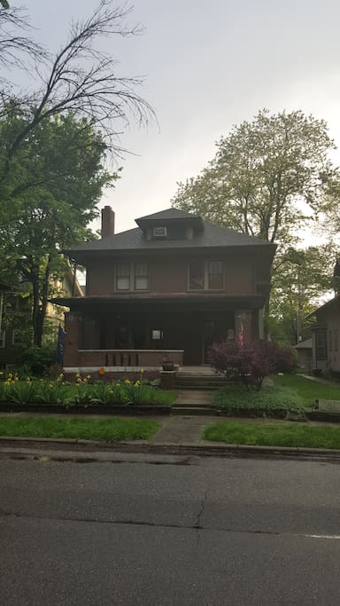 Indianapolis' historic Old Northside Neighborhood.