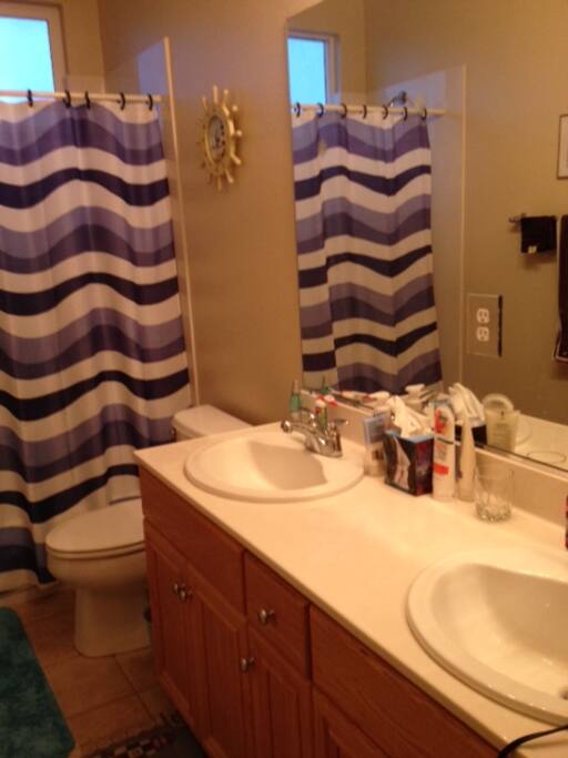 Shared bathroom
