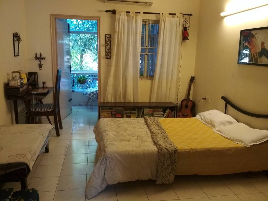 One of the bedrooms